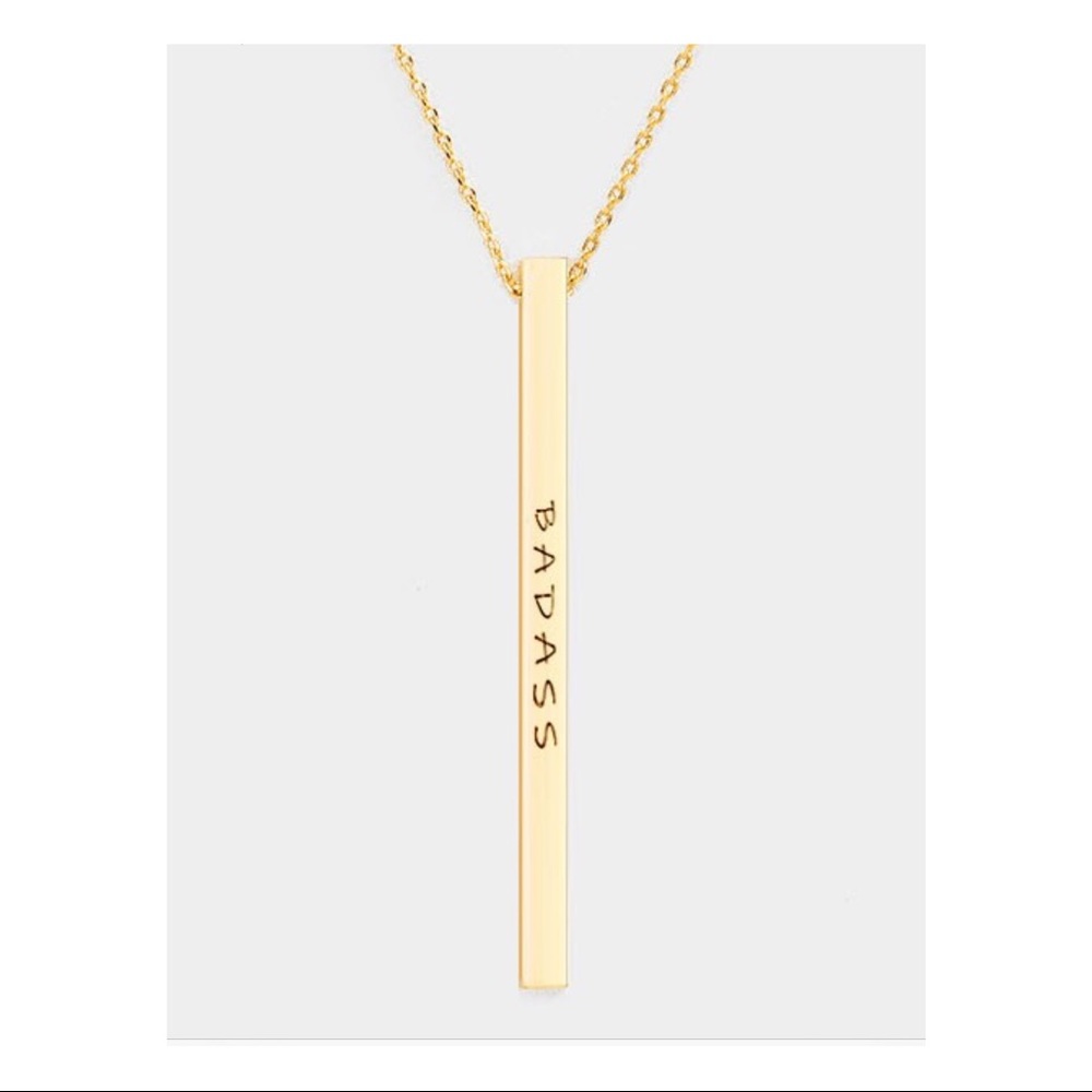 Badass Necklace Gold